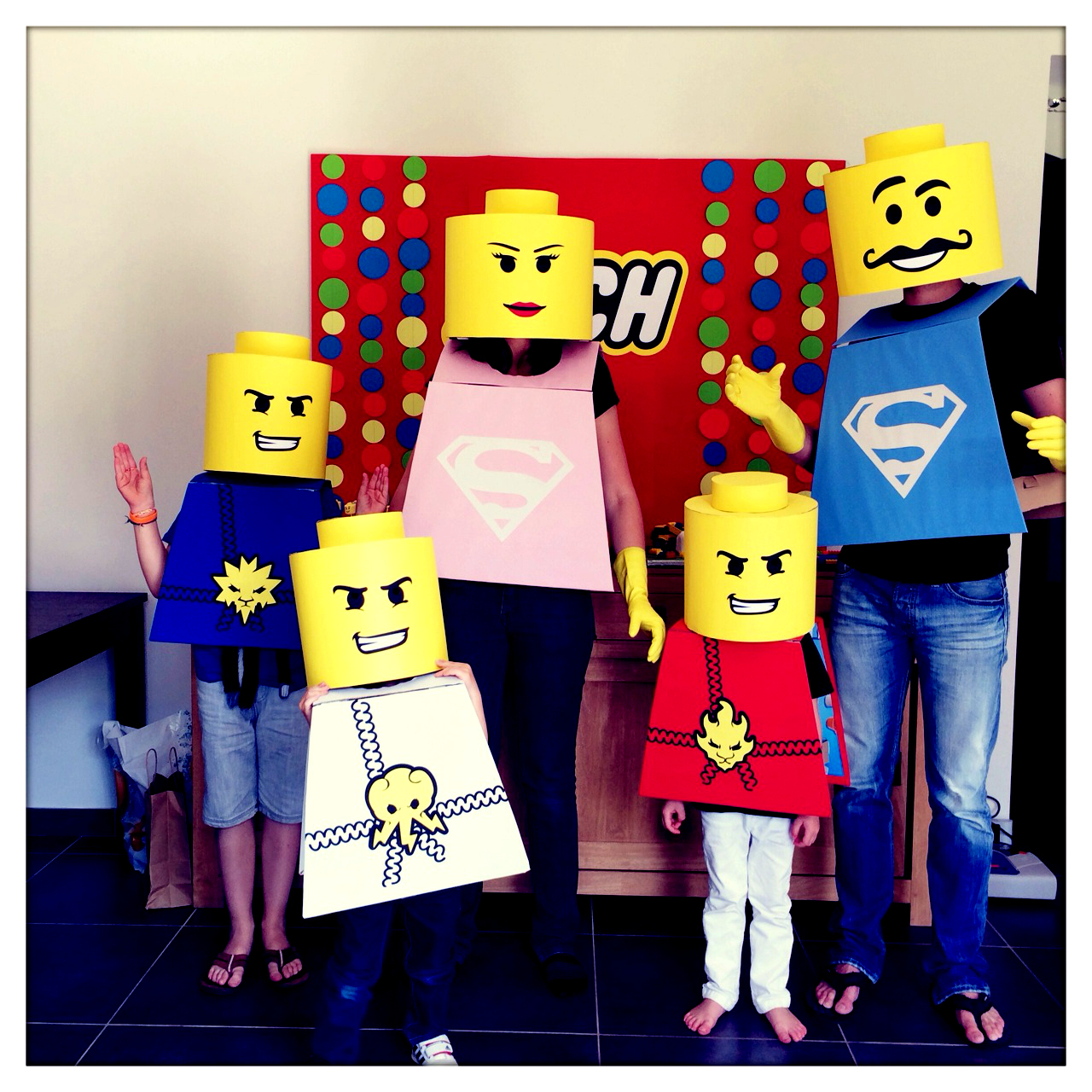 Invitation anniversaire thème Lego Ninjago