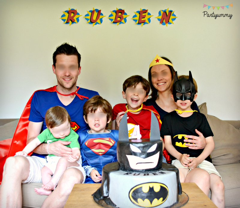 Un anniversaire sur le thème des super-héros ! - L'heure de la sieste,  sorties en famille, diy, anniversaire and more